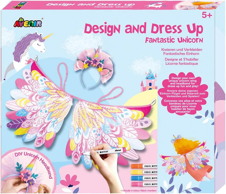 Set De Arte Y Diseño Disfraz De Unicornio