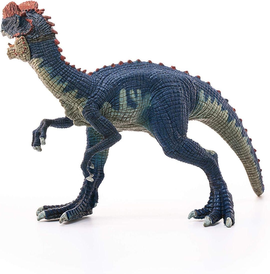 Figura Dinosaurios Dilofosaurio Pintado a Mano