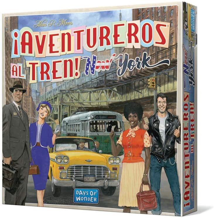 Juego de Mesa ¡Aventureros al Tren! Edicion 15 Años