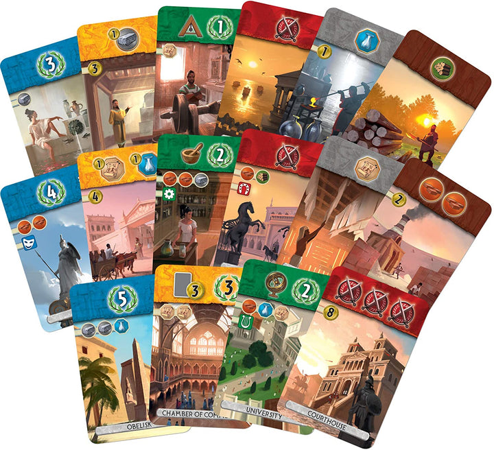 Juego De Mesa 7 Wonders Duel Español