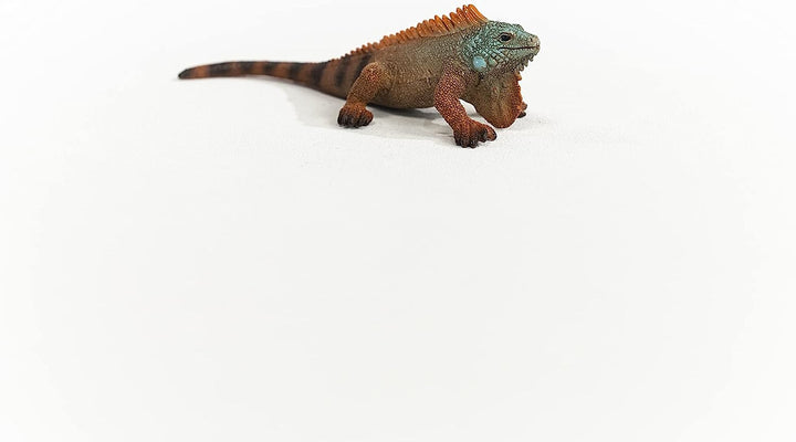 Figura Animales Iguana Pintado A Mano