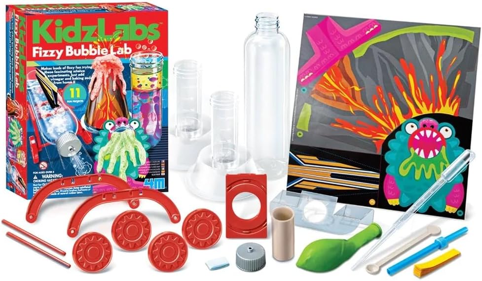 Experimento Laboratorio De Ciencia Burbujeante