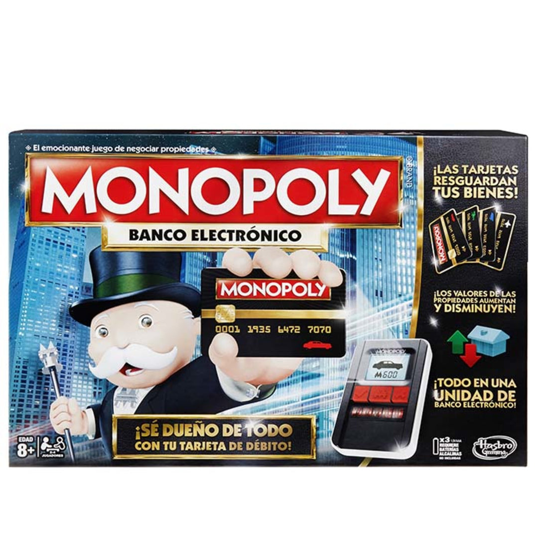 Juego De Mesa Monopoly Banco Electronico
