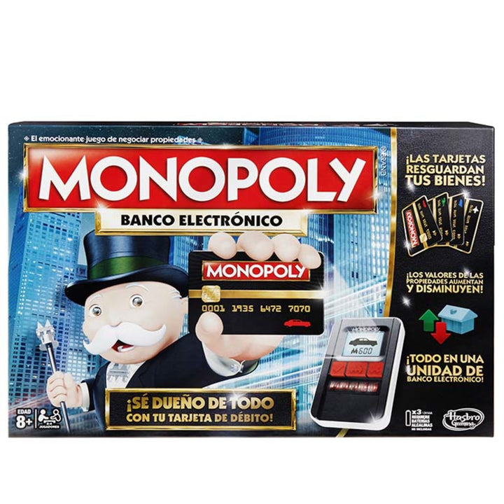 Juego De Mesa Monopoly Banco Electronico