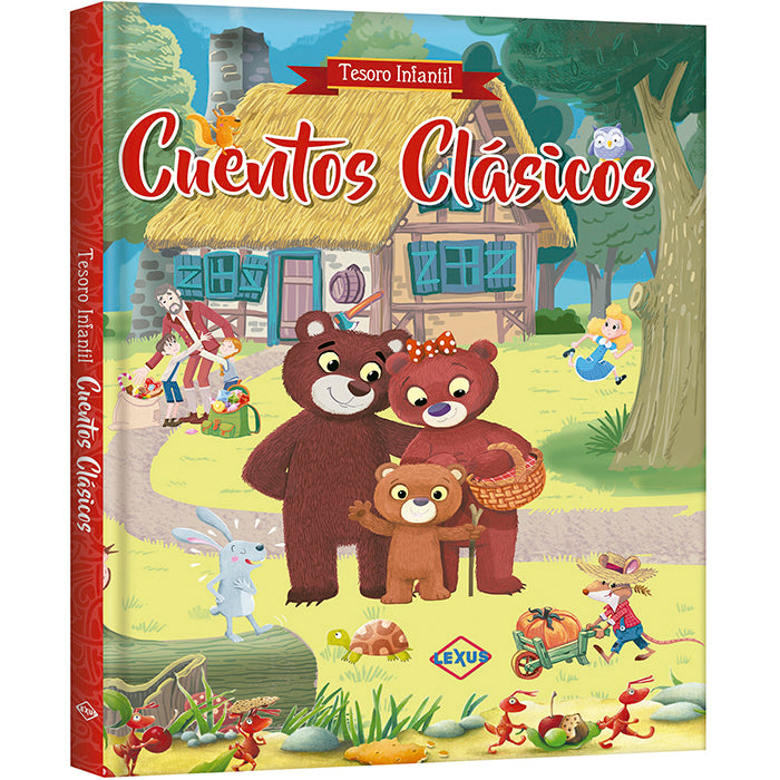 Libro Infantil Tesoro De Cuentos Clásicos