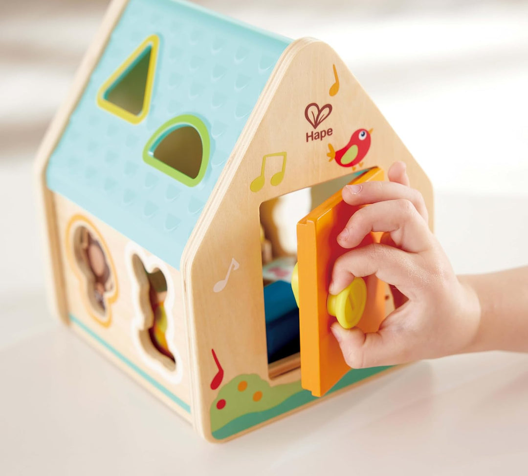 Juego Casa De Actividades En Madera Para Niños