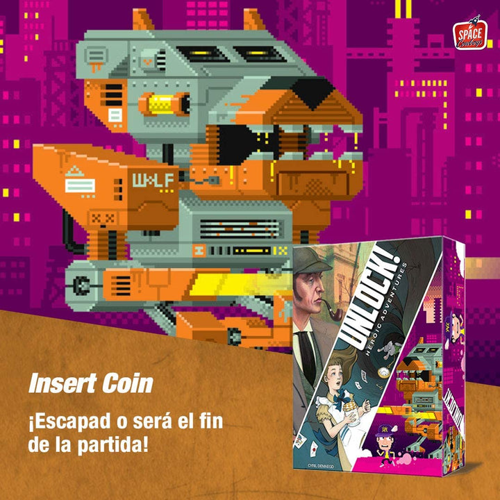 Juego De Mesa Unlock Heroic Adventures Espanol