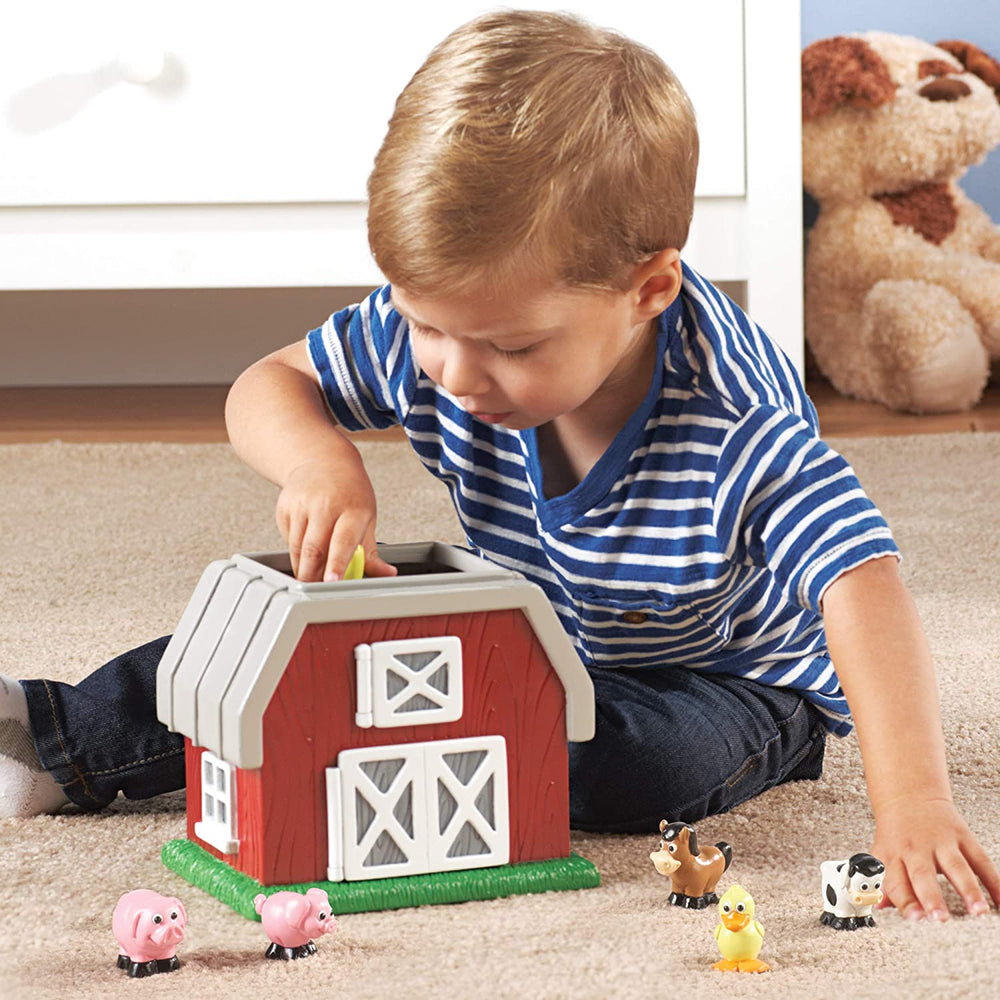 Juego Didáctico Granja Sensorial Animales y Texturas Niños