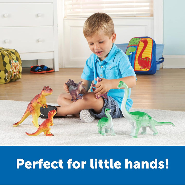 Set  Dinosaurios Mamás Y Bebes Jumbo Figuras Coleccionables