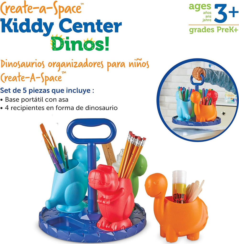 Organizador de Escritorio Dinosaurios Para Ninos