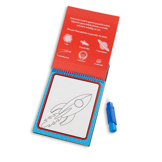 Libro para Pintar con Agua Espacio