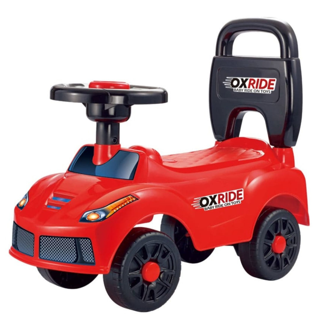 Montable Carro Rojo Para Niños Niñas