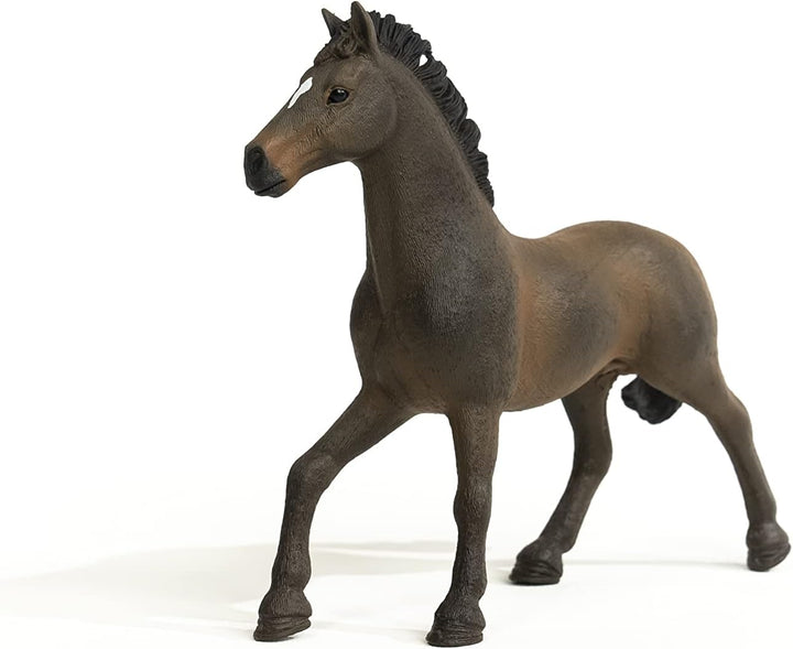 Figura Animales Caballo Oldenburger  Pintado A Mano