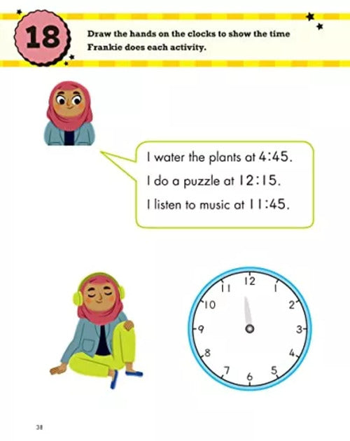 Libro Kumon Aprende A Decir La Hora En Ingles
