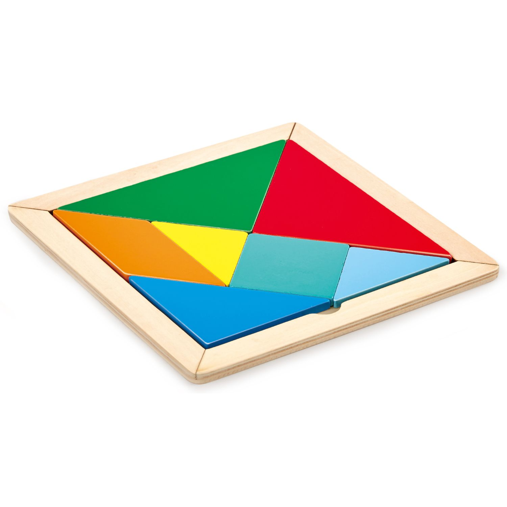 Tangram En Madera Para Niños