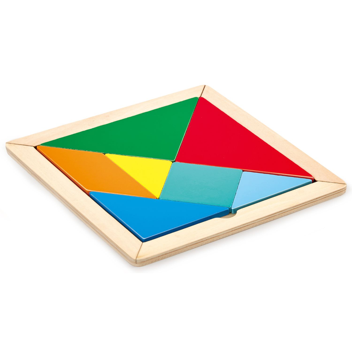 Tangram En Madera Para Niños