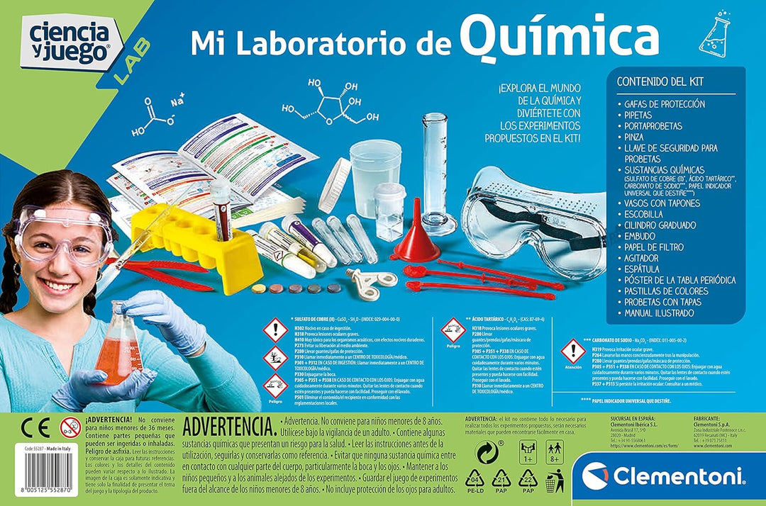 Set De Experimentos Y Reacciones Quimica
