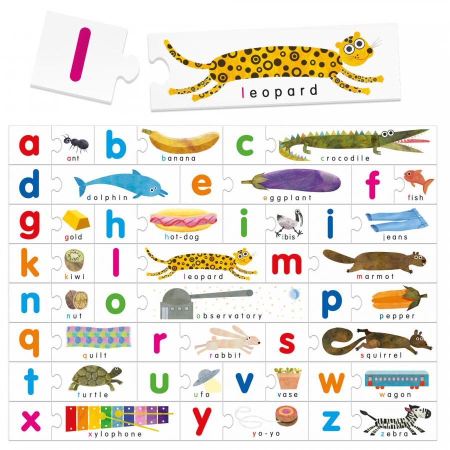 Juego Montessori Alfabeto Tactil