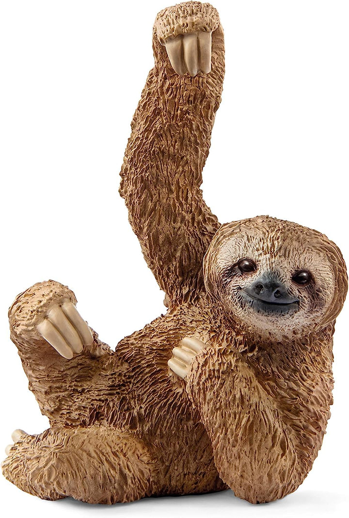 Figura Animales Oso Perezoso Pintado A Mano