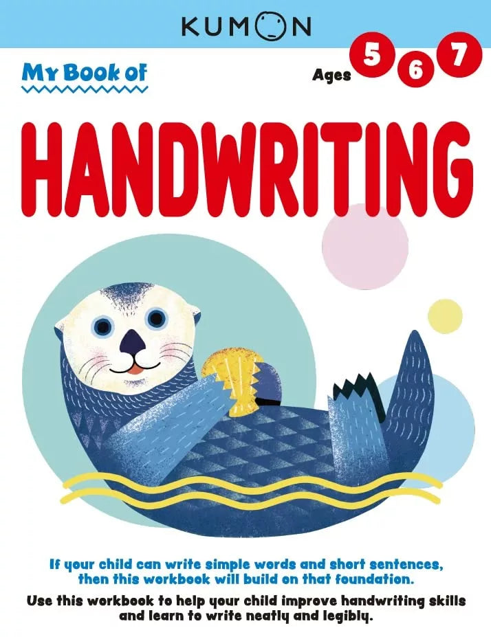 Libro Kumon Escritura A Mano En Ingles Niños