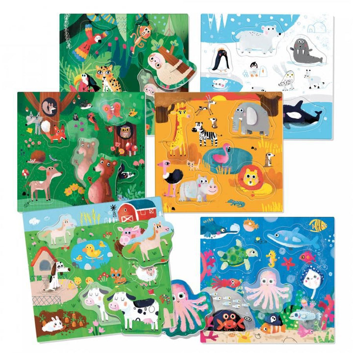Loteria Infantil Animales 6 Escenarios