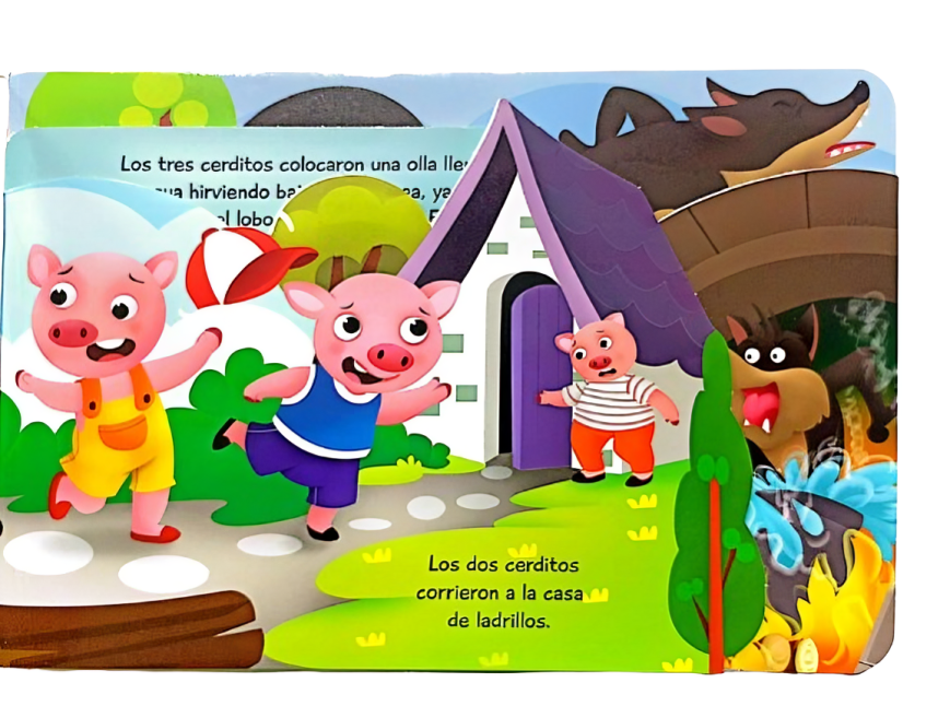 Libro Troquelado Los Tres Cerditos