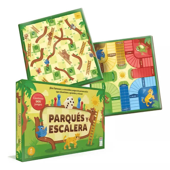 Juego De Mesa Parqués y Escalera