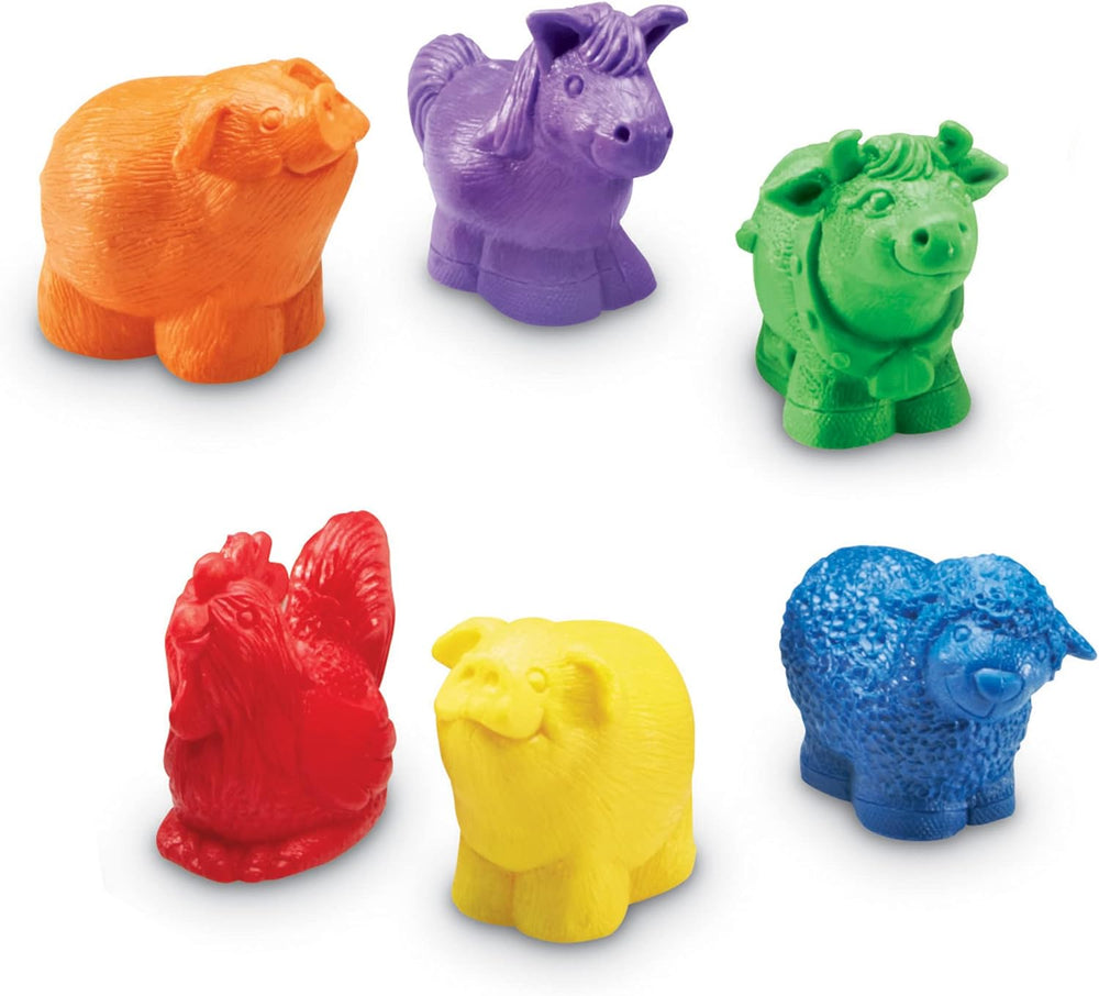 Juego Montessori Animales De La Granja Jumbo