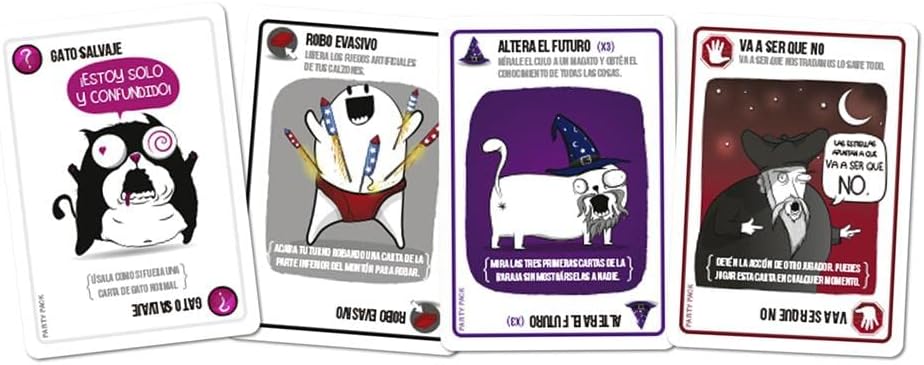 Juego De Mesa Exploding Kittens Fiesta