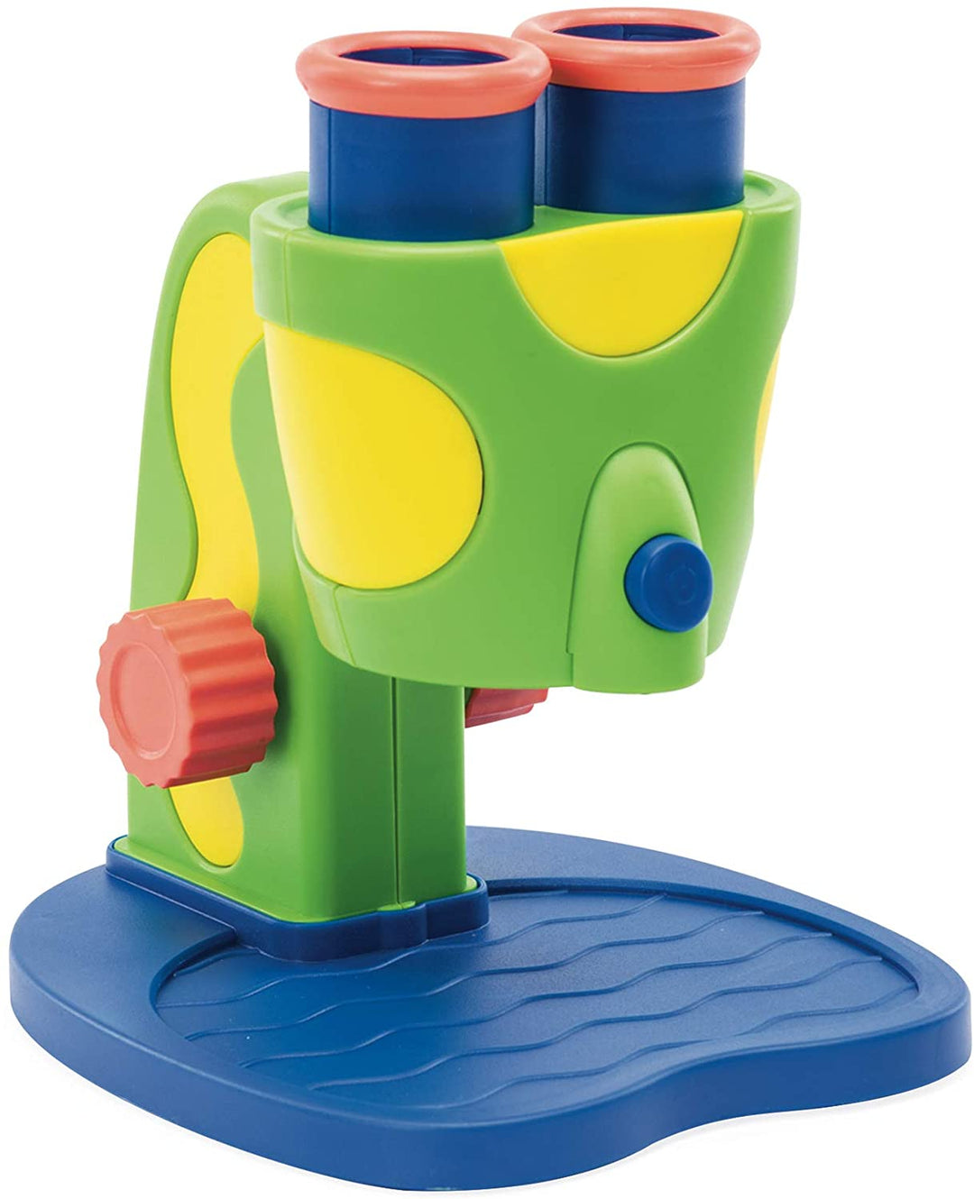 Juego Mi Primer Microscopio Azul Con Luz Para Niños