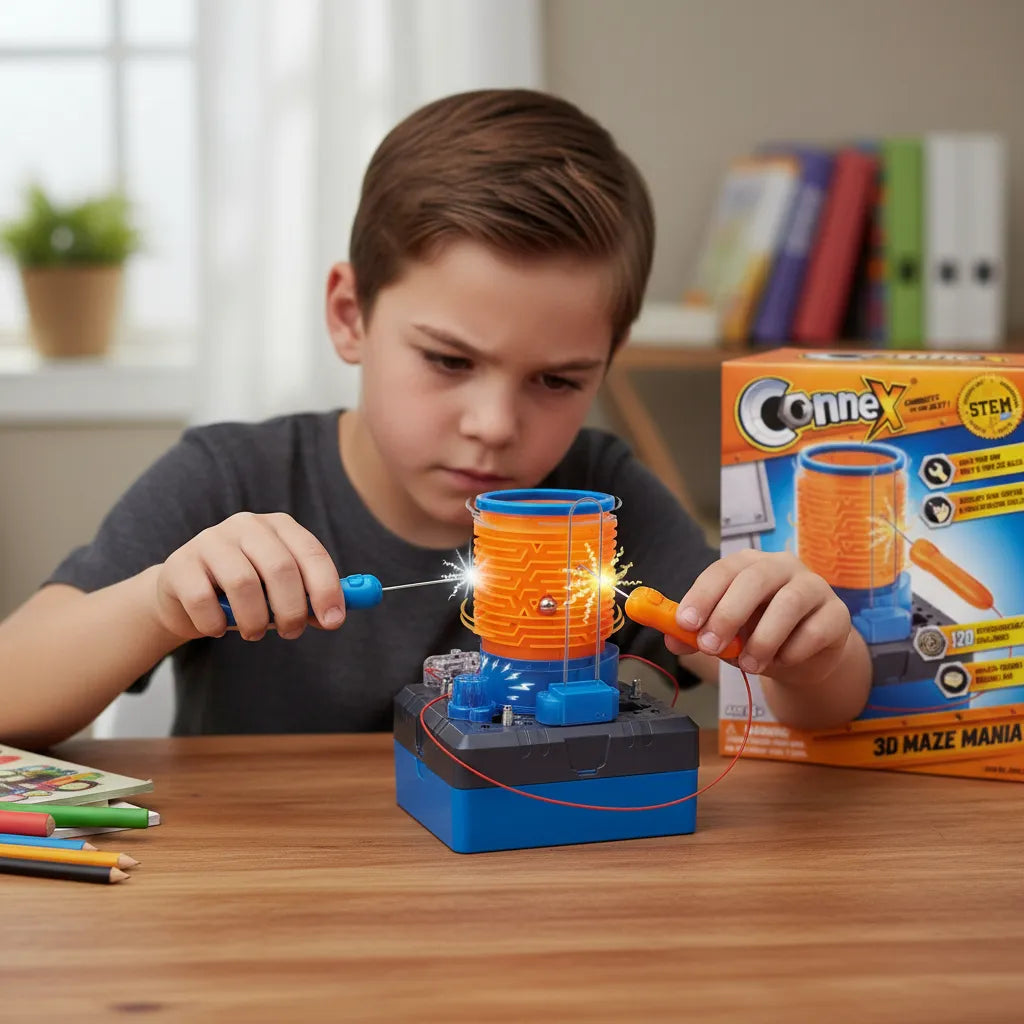 Experimento STEM Desafío Laberinto 3d Niños