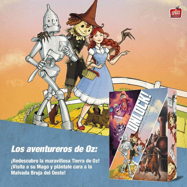 Juego De Mesa Unlock Secret Adventures Espanol