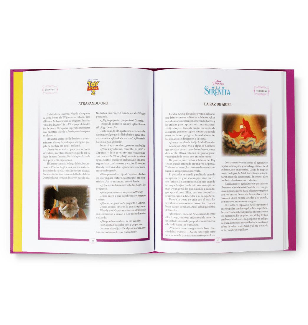 Libro Infantil 101 Cuentos De Disney