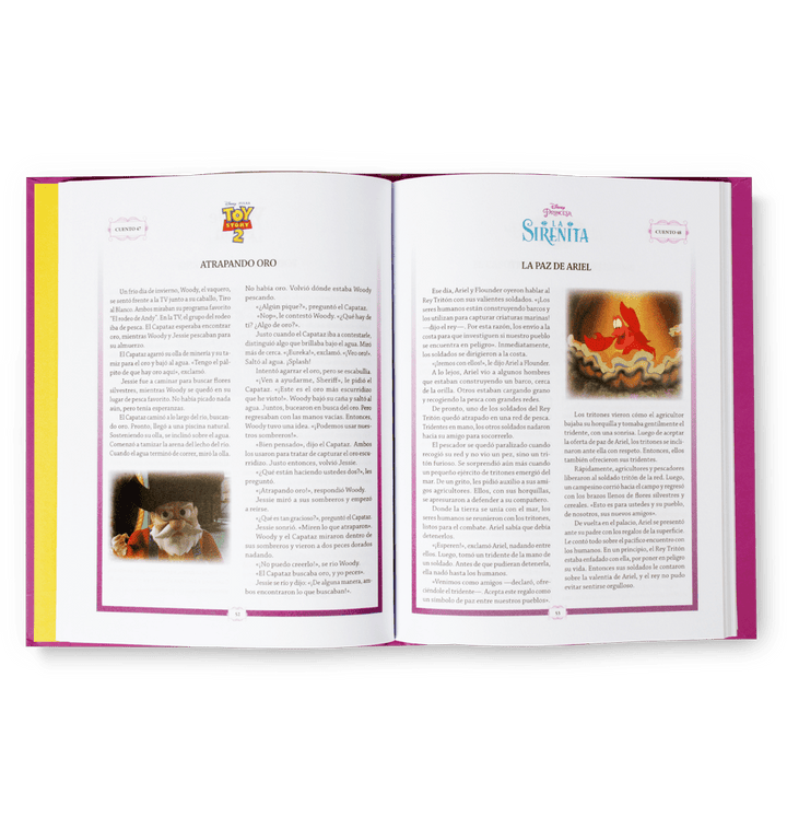 Libro Infantil 101 Cuentos De Disney