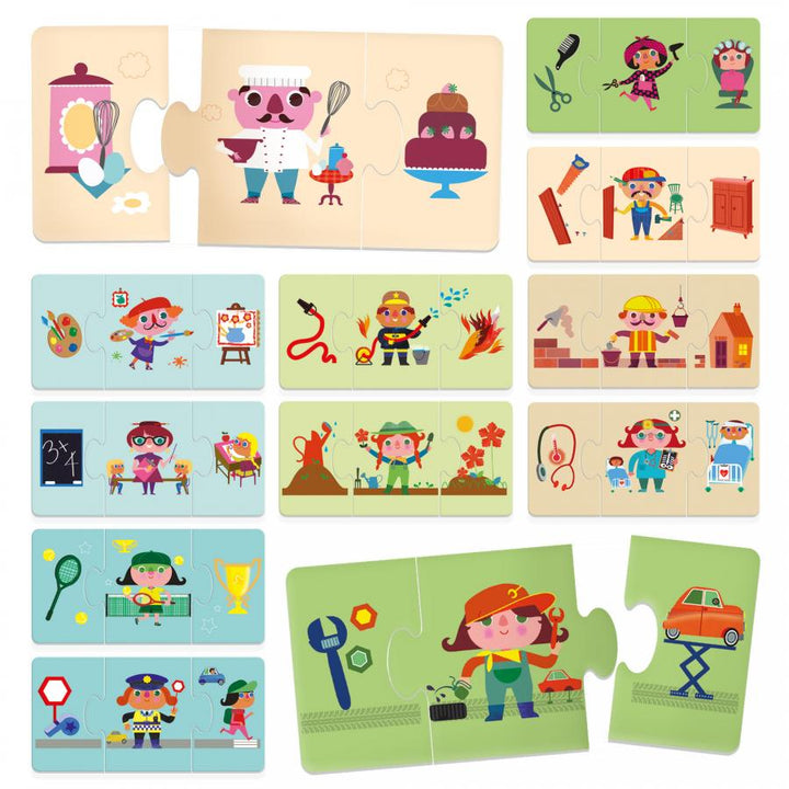 Juego De Memoria Asociación Trio Logico