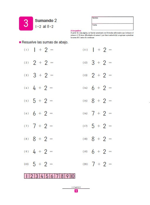 Libro Didáctico Kumon Mi Libro de Sumas Para Niños