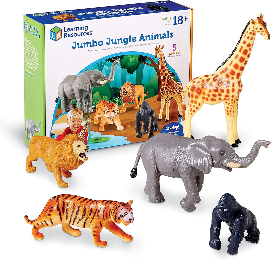 Figuras De Coleccion Animales De La Selva Jumbo