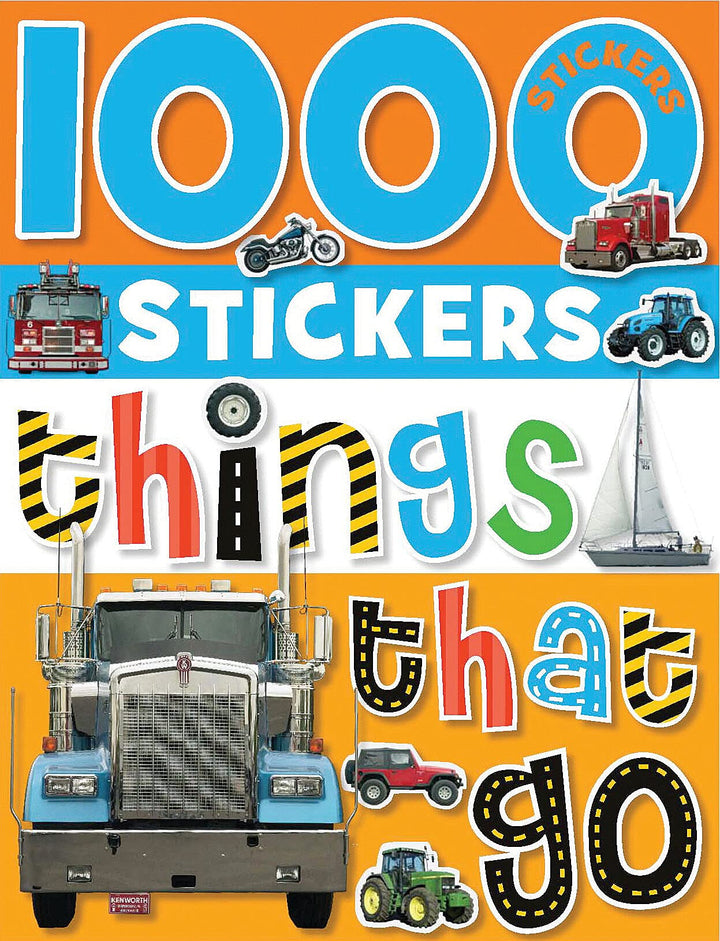 Libro De Actividades Con Stickers Vehiculos