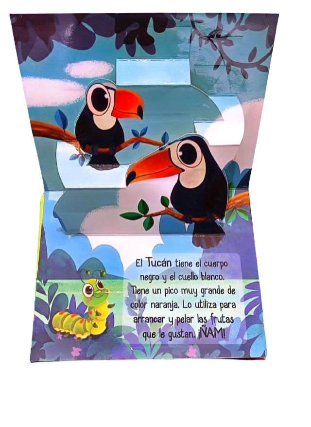 Libro Pop Up La Jungla