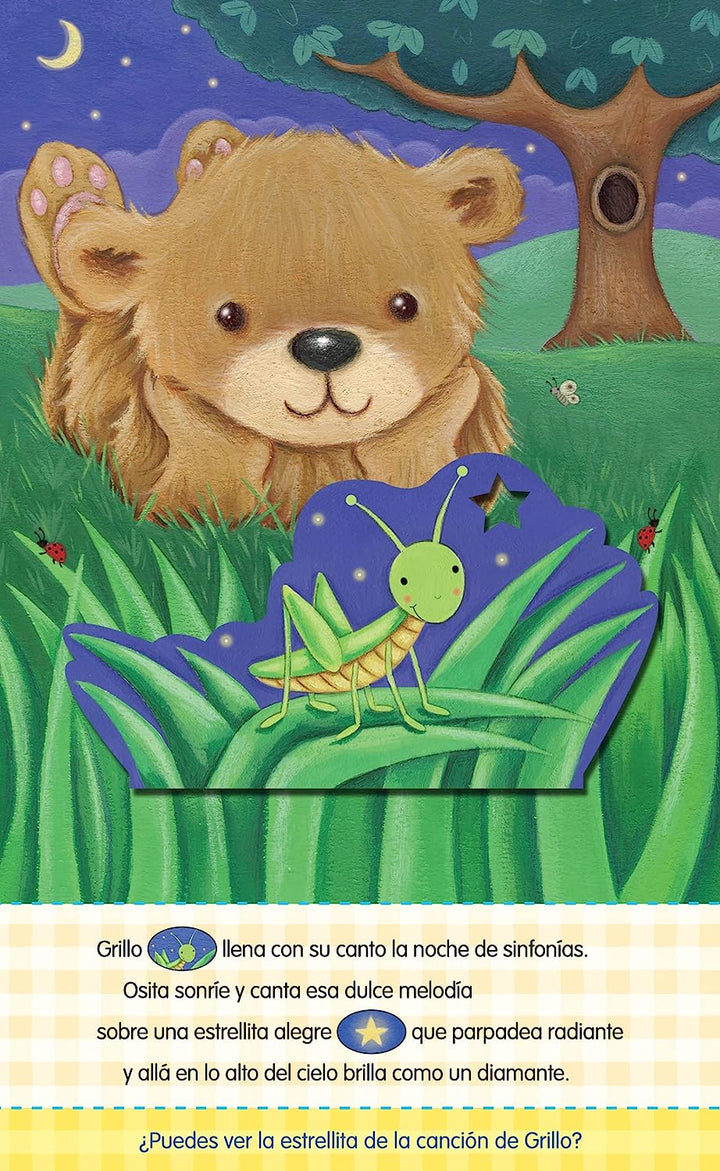 Libro Dulces Sueños Osita Con Linterna Mágica