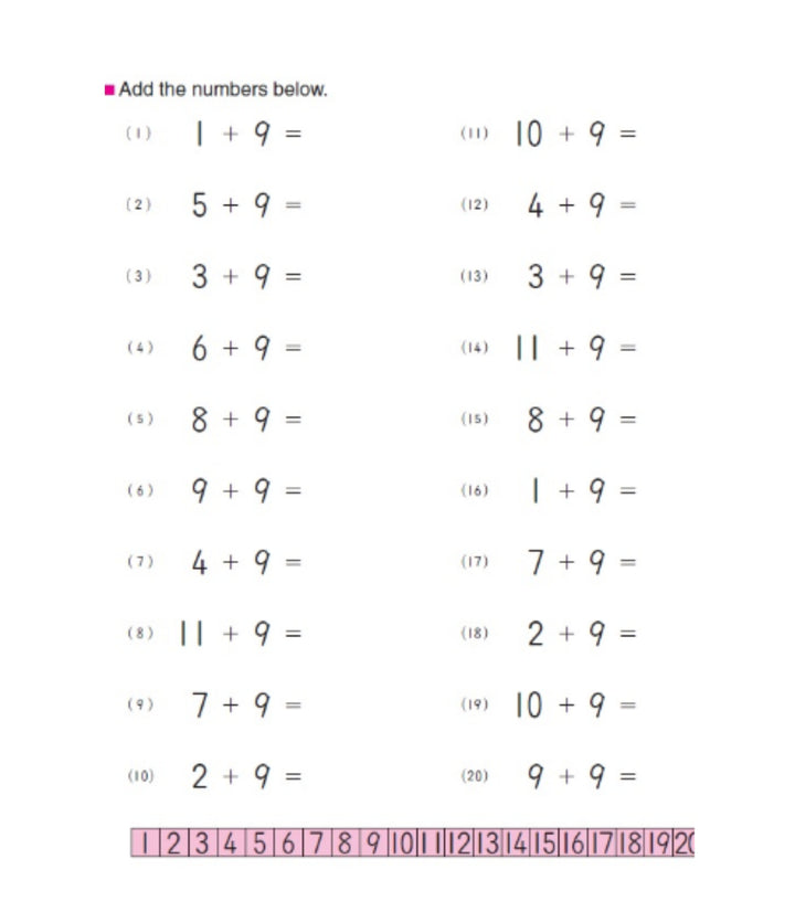 Libro Kumon Gran Libro De Sumas En Ingles Para Niños