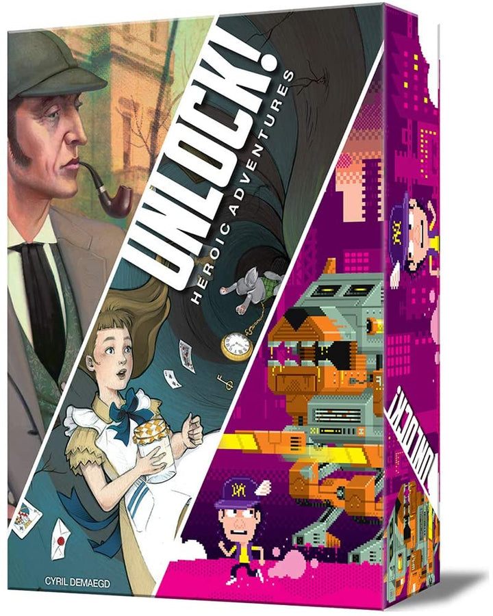 Juego De Mesa Unlock Heroic Adventures Espanol