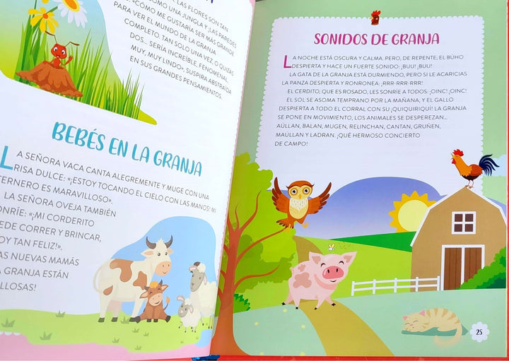 Libro Cuentos Para Leer Animales Granja