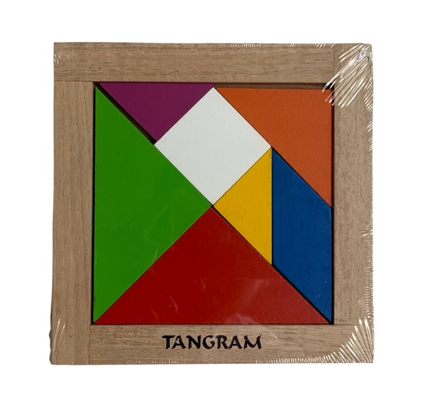 Tangram Clásico 7 Piezas en Madera