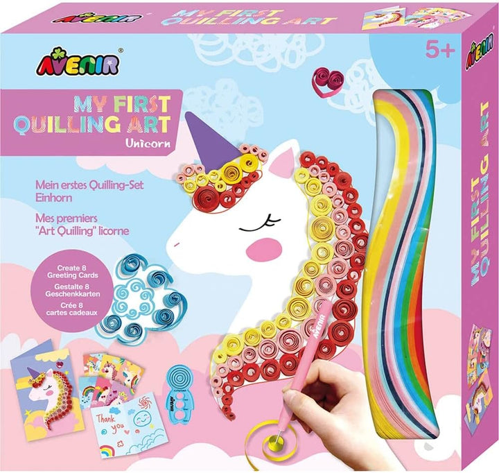 Set Arte Y Diseño Tarjetas De Unicornios