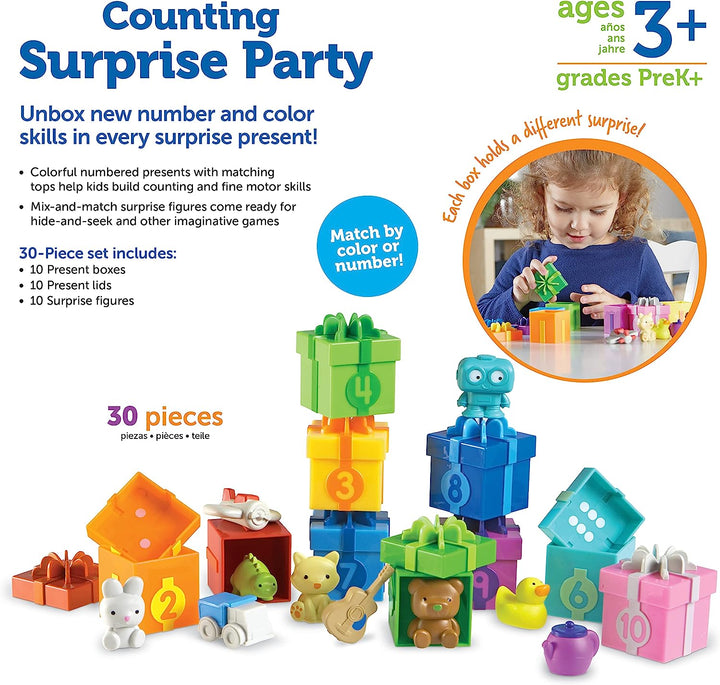 Juego de Clasificación Regalos De Colores Para Niños