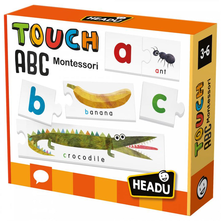 Juego Montessori Alfabeto Tactil