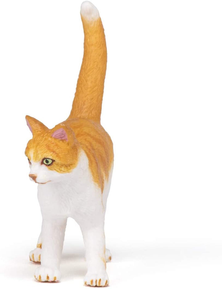 Figura Animales Gato Pintado a Mano