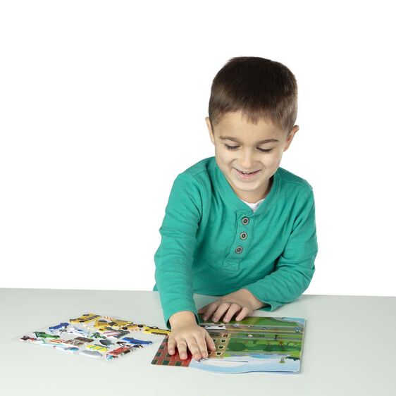 Stickers Acolchados y Reutilizables Vehículos