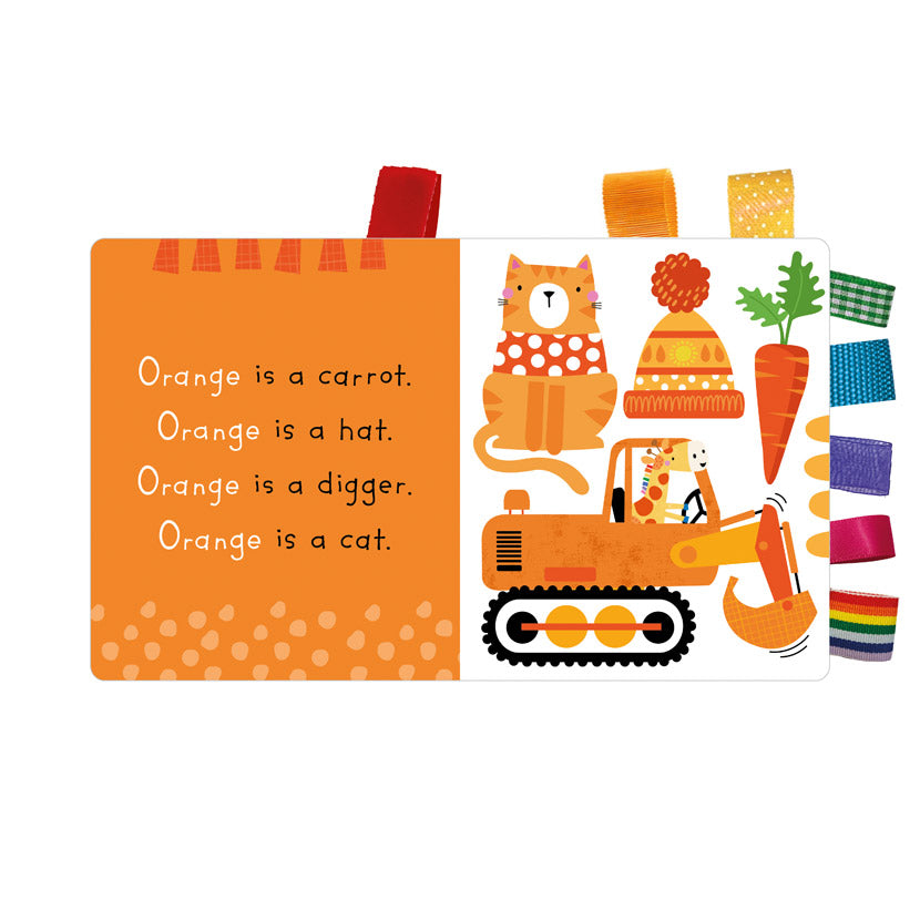 Libro Sensorial Colores Del Arcoiris